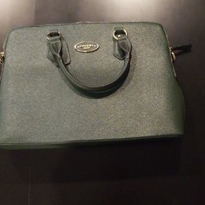 Emerald green bag